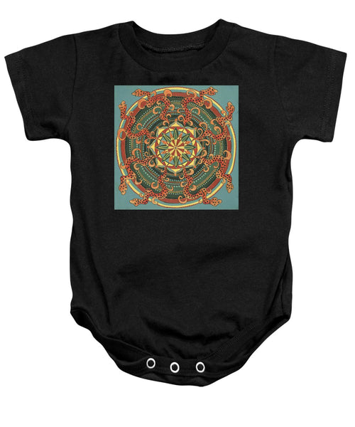 Co Creation Contracts Are Made - Baby Onesie - I Love Mandalas
