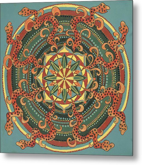 Co Creation Contracts Are Made - Metal Print - I Love Mandalas