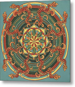 Co Creation Contracts Are Made - Metal Print - I Love Mandalas