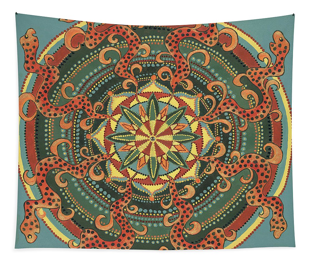 Mandala Tapestry- Co Creation Contracts are Made - I Love Mandalas