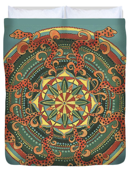 Co Creation Contracts Are Made - Duvet Cover - I Love Mandalas