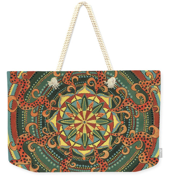 Co Creation Contracts Are Made - Weekender Tote Bag - I Love Mandalas