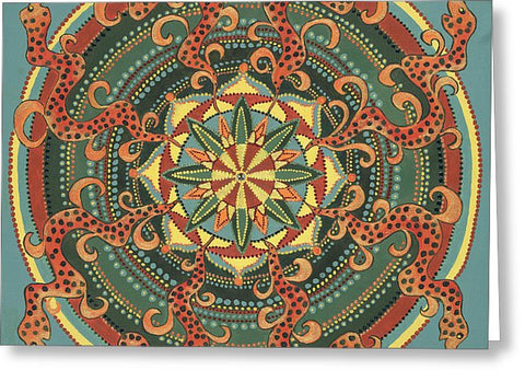 Co Creation Contracts Are Made - Greeting Card - I Love Mandalas