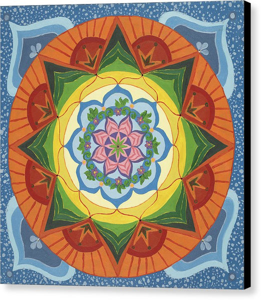 Ever Changing Always Changing - Canvas Print - I Love Mandalas