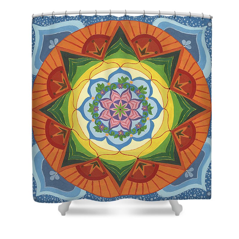 Ever Changing Always Changing - Shower Curtain - I Love Mandalas