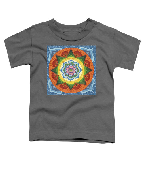 Ever Changing Always Changing - Toddler T-Shirt - I Love Mandalas