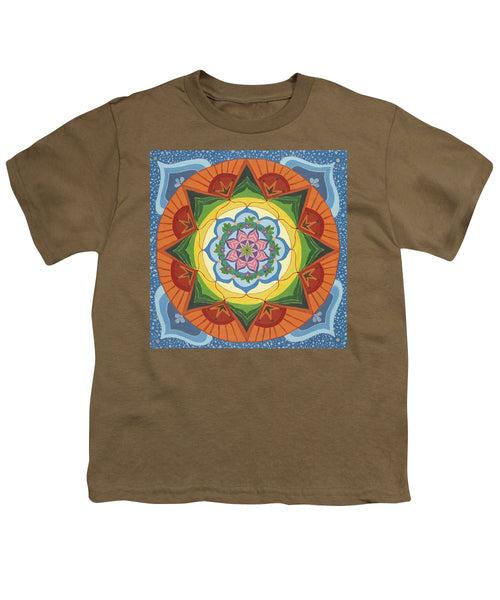 Ever Changing Always Changing - Youth T-Shirt - I Love Mandalas