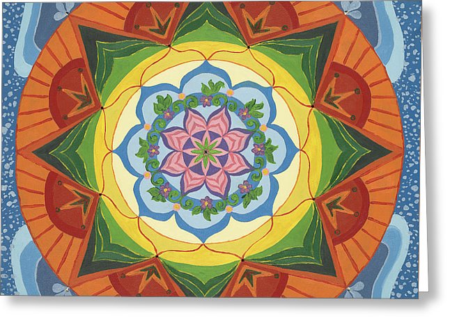 Ever Changing Always Changing - Greeting Card – I Love Mandalas