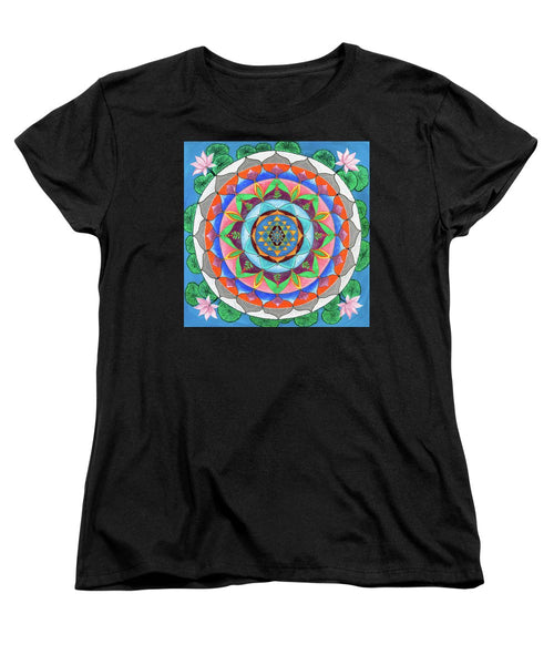 Evolutionary Man - Women's T-Shirt (Standard Fit) - I Love Mandalas