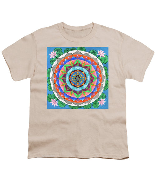 Evolutionary Man - Youth T-Shirt - I Love Mandalas