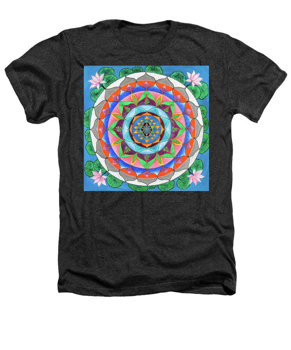 Evolutionary Man - Heathers T-Shirt - I Love Mandalas