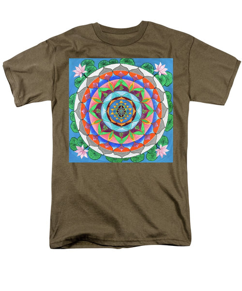 Evolutionary Man - Men's T-Shirt (Regular Fit) - I Love Mandalas