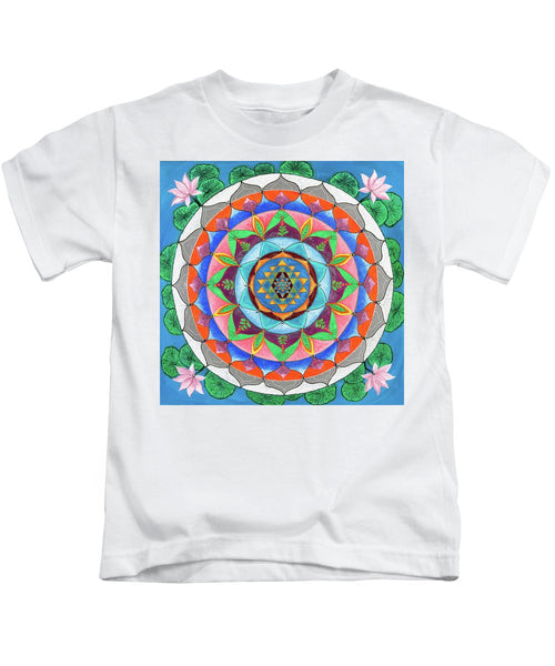 Evolutionary Man - Kids T-Shirt - I Love Mandalas