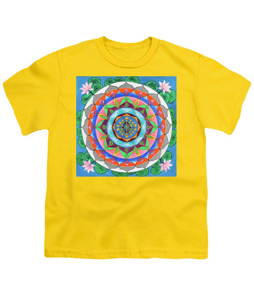 Evolutionary Man - Youth T-Shirt - I Love Mandalas