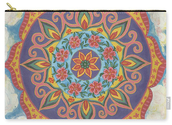 Grace And Ease The Art Of Allowing - Carry-All Pouch - I Love Mandalas