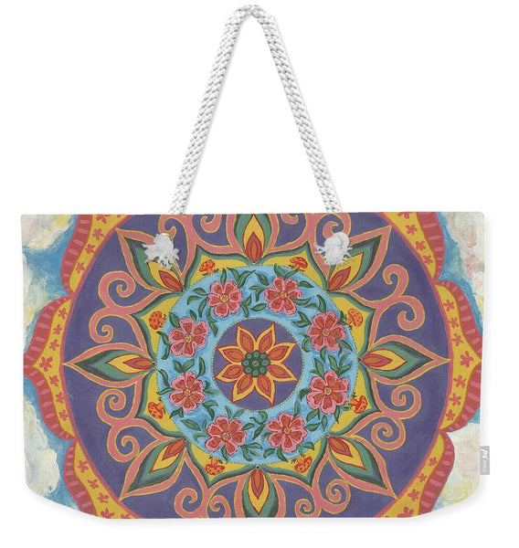 Grace And Ease The Art Of Allowing - Weekender Tote Bag - I Love Mandalas