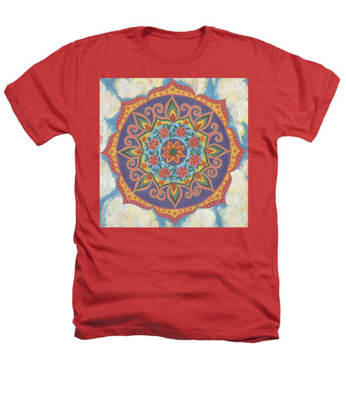 Grace And Ease The Art Of Allowing - Heathers T-Shirt - I Love Mandalas