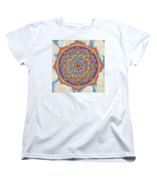 Grace And Ease The Art Of Allowing - Women's T-Shirt (Standard Fit) - I Love Mandalas
