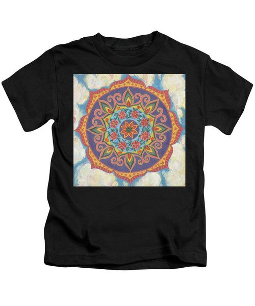Grace And Ease The Art Of Allowing - Kids T-Shirt - I Love Mandalas