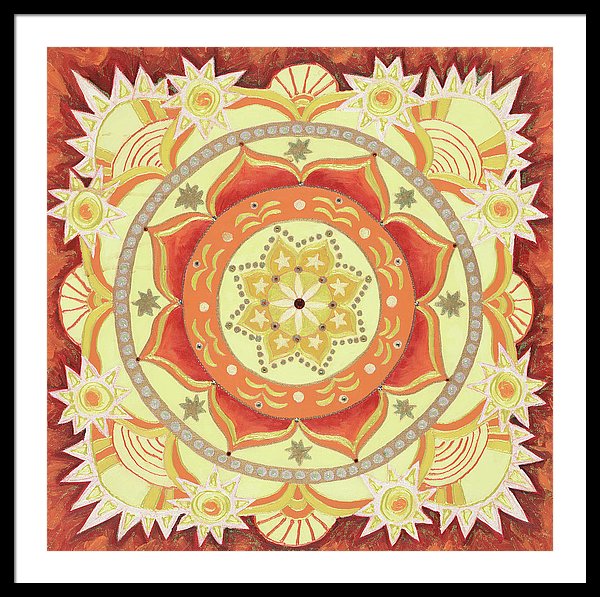 It Takes All Kinds The Universal Need To Express - Framed Print - I Love Mandalas