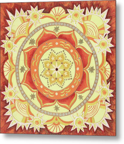 It Takes All Kinds The Universal Need To Express - Metal Print - I Love Mandalas