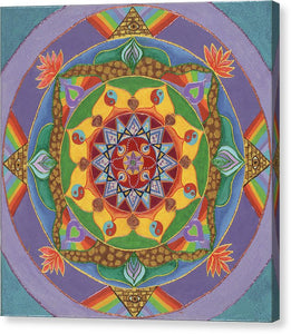 Self Actualization The Individual Need To Evolve - Canvas Print - I Love Mandalas