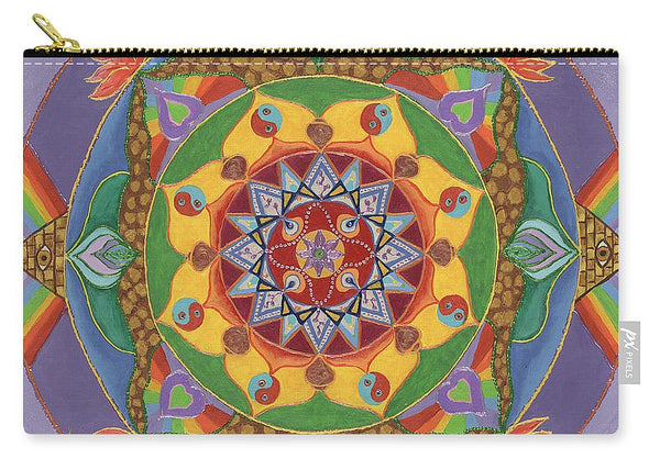 Self Actualization The Individual Need To Evolve - Carry-All Pouch - I Love Mandalas