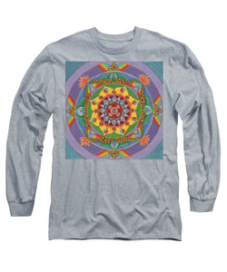 Self Actualization The Individual Need To Evolve - Long Sleeve T-Shirt - I Love Mandalas