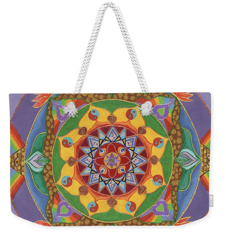 Self Actualization The Individual Need To Evolve - Weekender Tote Bag - I Love Mandalas