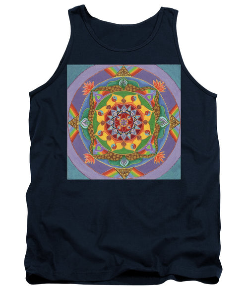 Self Actualization The Individual Need To Evolve - Tank Top - I Love Mandalas