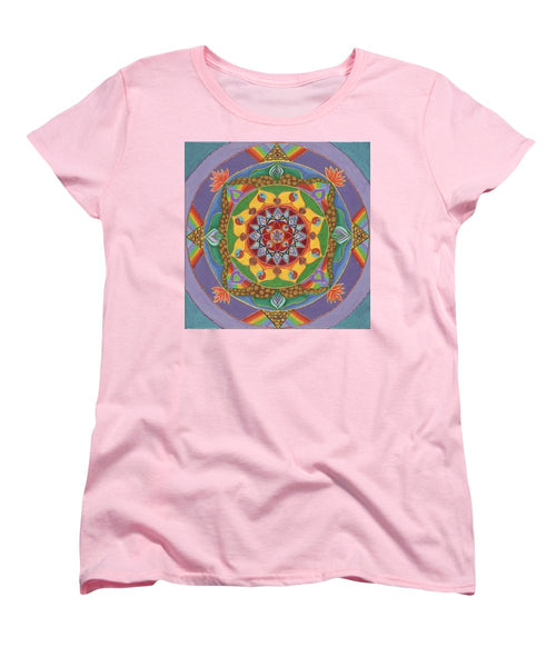 Self Actualization The Individual Need to Evolve - Women's T-Shirt (Standard Fit) - I Love Mandalas