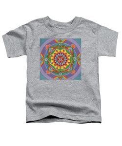 Self Actualization The Individual Need To Evolve - Toddler T-Shirt - I Love Mandalas