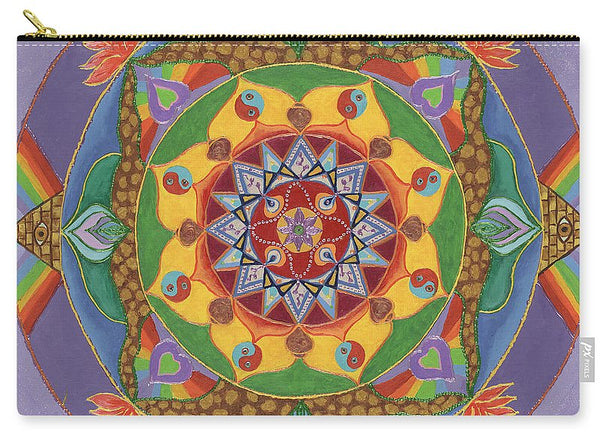 Self Actualization The Individual Need To Evolve - Carry-All Pouch - I Love Mandalas