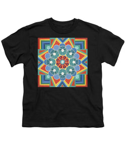 The Circle Of Life Relationships - Youth T-Shirt - I Love Mandalas