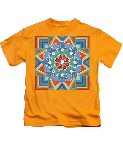 The Circle Of Life Relationships - Kids T-Shirt - I Love Mandalas