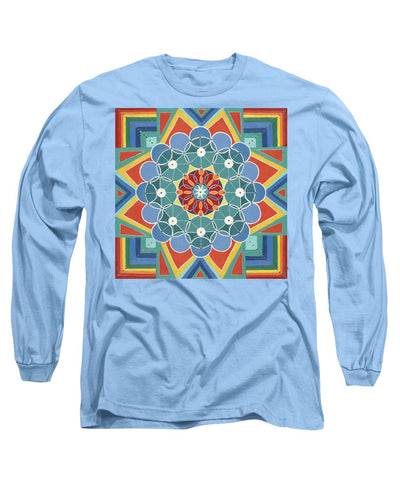 The Circle Of Life Relationships - Long Sleeve T-Shirt - I Love Mandalas
