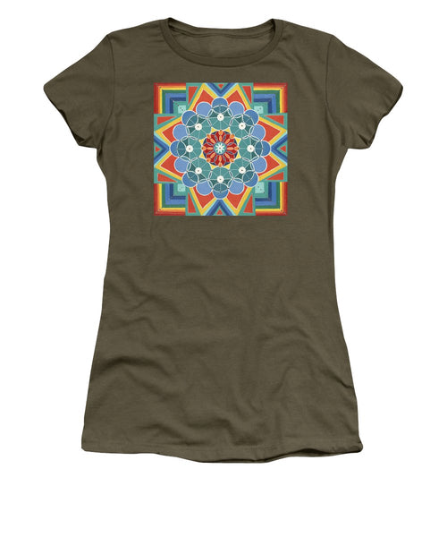 The Circle Of Life Relationships - Women's T-Shirt - I Love Mandalas