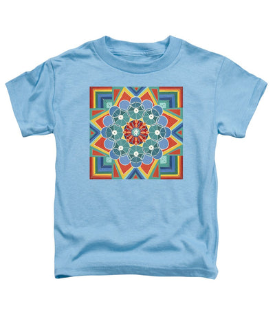 The Circle Of Life Relationships - Toddler T-Shirt - I Love Mandalas