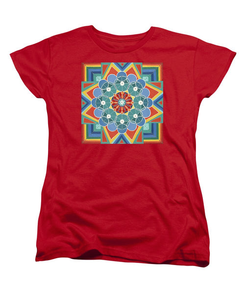 The Circle Of Life Relationships - Women's T-Shirt (Standard Fit) - I Love Mandalas
