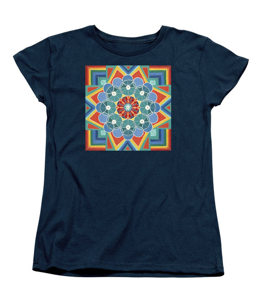The Circle Of Life Relationships - Women's T-Shirt (Standard Fit) - I Love Mandalas