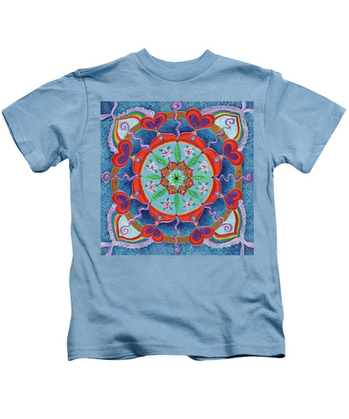 The Seed Is Planted Creation - Kids T-Shirt - I Love Mandalas
