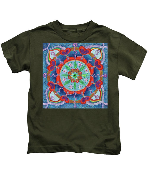 The Seed Is Planted Creation - Kids T-Shirt - I Love Mandalas