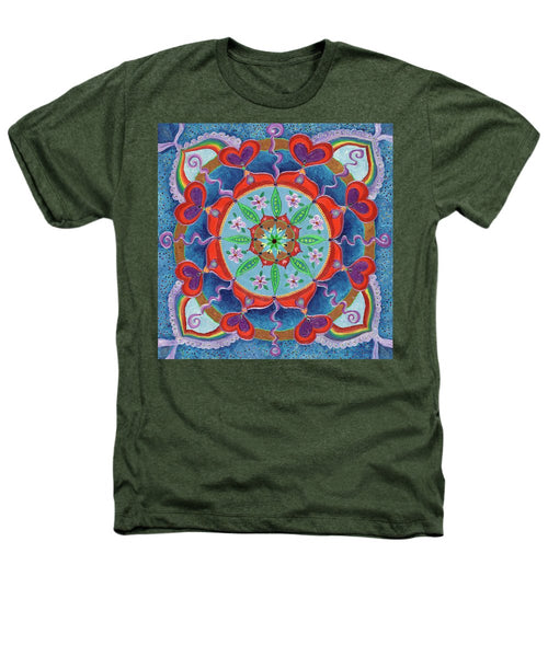The Seed Is Planted Creation - Heathers T-Shirt - I Love Mandalas