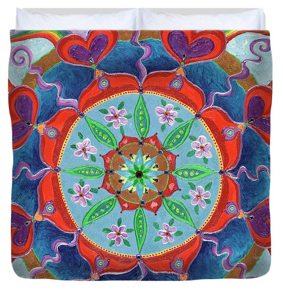 The Seed Is Planted Creation - Duvet Cover - I Love Mandalas